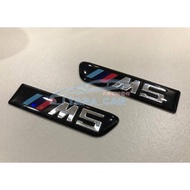 < Q Baby > BMW BMW F10 M5 Fender Side Light LED Shark Fin Set Dedicated M5 Sticker Sticker Ready Sto