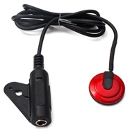 1pc Professional 6.35mm Piezo Transducer Contact Mic Pickup Copper For Acoustic Guitar Violin Banjo 