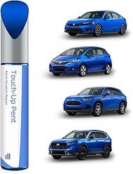 PARTS4EV B-593M Aegean/Diffused Sky Blue Metallic Touch Up Paint Compatible with Honda Exact Match C