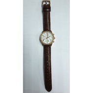 Solvil et Titus Quartz Leather Watch - SECOND