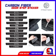 PROTON Car Door Still Strip Anti Scratch Side Door Step Protector Sticker Saga VVT X70 Persona X50 Iriz Exora 4Pcs/5Pcs