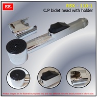 RSX - 110-1 C.P bidet head with holder