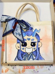 💯新手繪敖丙手提袋