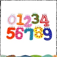 Super Funky Fun Colorful Magnetic Numbers Wooden Fridge Magnets Kids Educational toys