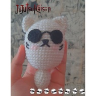 Jujutsu kaisen Keychain/Cute Gojo Cat Keychain
