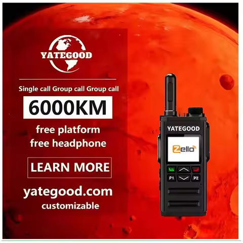 YATEGOOD G288 Zello wireless remote control walkie talkie SIMcard 4G 3G Android Bluetooth mobile pho