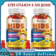 Kids Formula Gummies  Vitamin K For BONES, Omega 3 Fish Oil, EPA,DHA - Vitamin D3 Immune Support