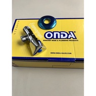 ONDA stopcock. Onda JF 07 shower faucet. toilet faucet. monoblock faucet stopcock valve