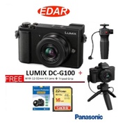 Panasonic  Lumix DC-G100 W/ 12-32mm + Tripod Grip Kit (Free 16GB SD Card)