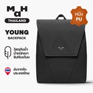MAH Young Backpack Leather Bag Computer Lightweight Waterproof Fabric 14 Inches (Backpack)