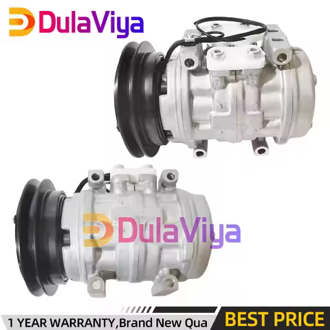 Air Conditioning AC Compressor Cooling Pump 10P15C For Mitsubishi L300 Delica 4D56 MR175655 447200-7