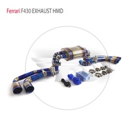 HMD Titanium Alloy Exhaust System Performance Catback for Ferrari F430 Spider 4.3L Valve Muffler