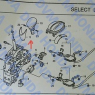 Cover Handle Versneling Automatic Original Civic Fd Accessories