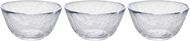 Aderia F47100 Glass Bowl, Clear, Diameter 3.1 x Height 1.5 inches (8 x 3.8 cm), Crafty Standard Bowl