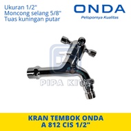 a 812 CIS 1/ 2 inch ONDA Wall Mounted Bathroom Garden Water Faucet