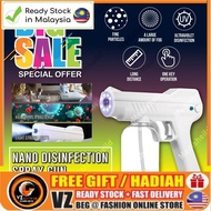 Nano Spray Gun Wireless Handheld Spray Gun Wireless Rechargeable Disinfection Blue Ray Atomizer 800ML💥ReadyStock💥