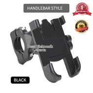 Center Elektronik INIU Holder Handlebar Motorcycle Smartphone Full Metal Body - C-1 Free Ongkir