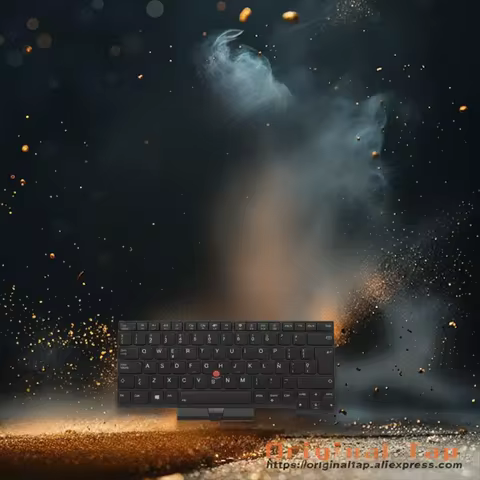 ES Spanish Backlit Keyboard for Lenovo Thinkpad E480 E485 E490 T480S T490 T495 P43S L480 L490 L380 L