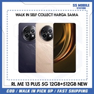 RL ME 13 PLUS 5G 12GB/512GB (1 Tahun Warranty) NEW