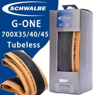 Șchwalbe G-One Tubeless Gravel Bicycle Tire 700x35c 700x45c 700x40c 40-622 28x1.5 Allround Asphalt P