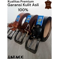 / LEATHER BELT Men's Genuine Leather Belt (GUARANTEED) 1 layer Leather Genuine Leather Men's Belt / 