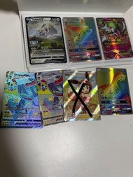 寶可夢Pokémon 阿爾宙斯, espeon GX, M Gardevoir EX, Lapras GX , Dragapult Vmax , poke kid 