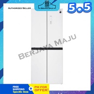 Sharp 480L French Door Inverter Refrigerator SJF489GW (White)