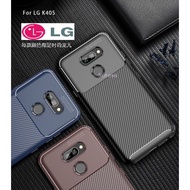 LG G8 G8S V40 V50 ThinQ K20 K40 K40S W10 W30  STYL05 Carbon Fiber Soft Phone Case TPU Soft Casing