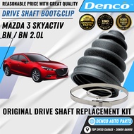 DENCO Premium Drive Shaft Boot Cover Mazda 3 BM BN Skyactiv Inner Dalam Outer Luar