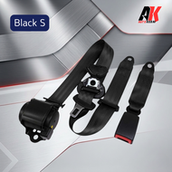 AUTOKEDAI Car Seat Belt Automatic Retractable Seat Belt Car Three-point Seat Belt Universal Auto Ret