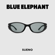 SUNGLASSES Blue ELEPHANT-SUENO (Black Crystal Deep Silver) Blue Elephant Sunglasses
