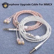 {TB & Bag} MMCX HiFi Headphone Upgrade Cable 3.5mm 1.2m Silver Plated Cable for IE200 / IE300 / IE60