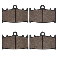 Cyleto Motorcycle Front Brake Pads for KAWASAKI ZZR 400 ZZR400 ZX400 1990-1999 ZX 750 ZX750 ZX7 1989-1990 ZXR750 ZXR 750