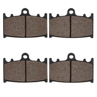 Cyleto Motorcycle Front Brake Pads for KAWASAKI ZZR 400 ZZR400 ZX400 1990-1999 ZX 750 ZX750 ZX7 1989