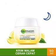 Garnier light complete krim malam 50gr