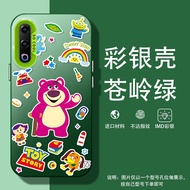 Applicable to Meizu 21pro Phone Case Meizu Crutch Strawberry Bear Meizu 21 Color Silver New Cute Car