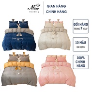 Bedding Rabbit Ear Velvet bedding Set (Warm - Soft) Many Designs