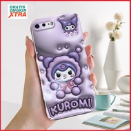 Luxury Case For iPhone 7Plus 8Plus Hot Ins Kuromi And Melody Advanced Casing hp cassing jelly Accessories New Soft Casing