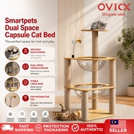Smartpets Dual Space Capsule Cat Bed Integrated Enlarged Space Capsule Multi-layer Cat House