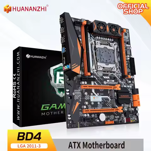 HUANANZHI X99 BD4 LGA 2011-3 XEON X99 Motherboard supports Intel E5 2640 2666 2670 2696 2678 V3 V4 D