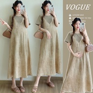 Summer Pregnant Comfortable Loose Dress Maternity Dress