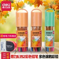 pensil warna colour pencil Deli Wood Drawing Graffiti Colored Pencils