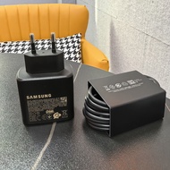 สําหรับ Samsung 45W Super Fast Charger EU อะแดปเตอร์ 1.8M 5A ประเภท C สาย Galaxy S25 S24 S23 Ultra P