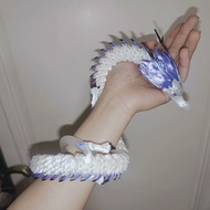 3D Straw Nezha Naohai Ao Bing Dragon King shape full body luminous rainbow figure model indoor de3D 