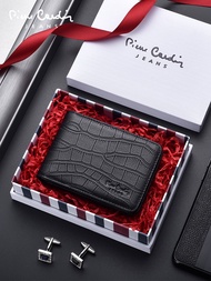 Pierre Cardin driver's license holster leather men's wallet two-in-one driver's license card package