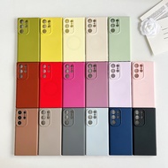 Solid color liquid silicone phone Case Samsung Galaxy S24 Ultra S24 Plus S24 S23 Ultra S22Ultra Case