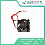 Fan Raspberry Pi 2 3 4 B+ Fan Pi2 Pi3 Pi4 High Quality 5V Cooler 13200 Rpm