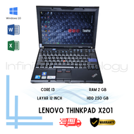 LAPTOP LENOVO THINKPAD X200 X201I X240 X270 T400 T410 T440 CORE 2 DUO CORE i3 i5 i7 SSD 128  256 GB