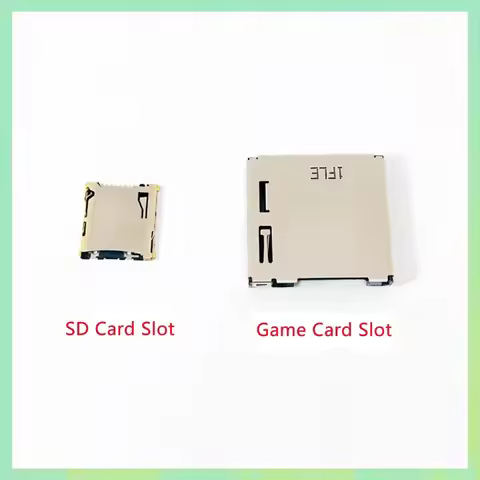 2Pcs Original Game Card Slot Socket For Switch SD Card Slot Port Holder For Nintendo NS/Switch Lite/