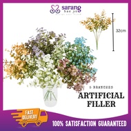 5 Heas Artificial Filler Flower Decoration Bunga Hiasan Hantaran Kahwin Tunang Nikah Bunga Bekas Cincin Bunga Gubahan